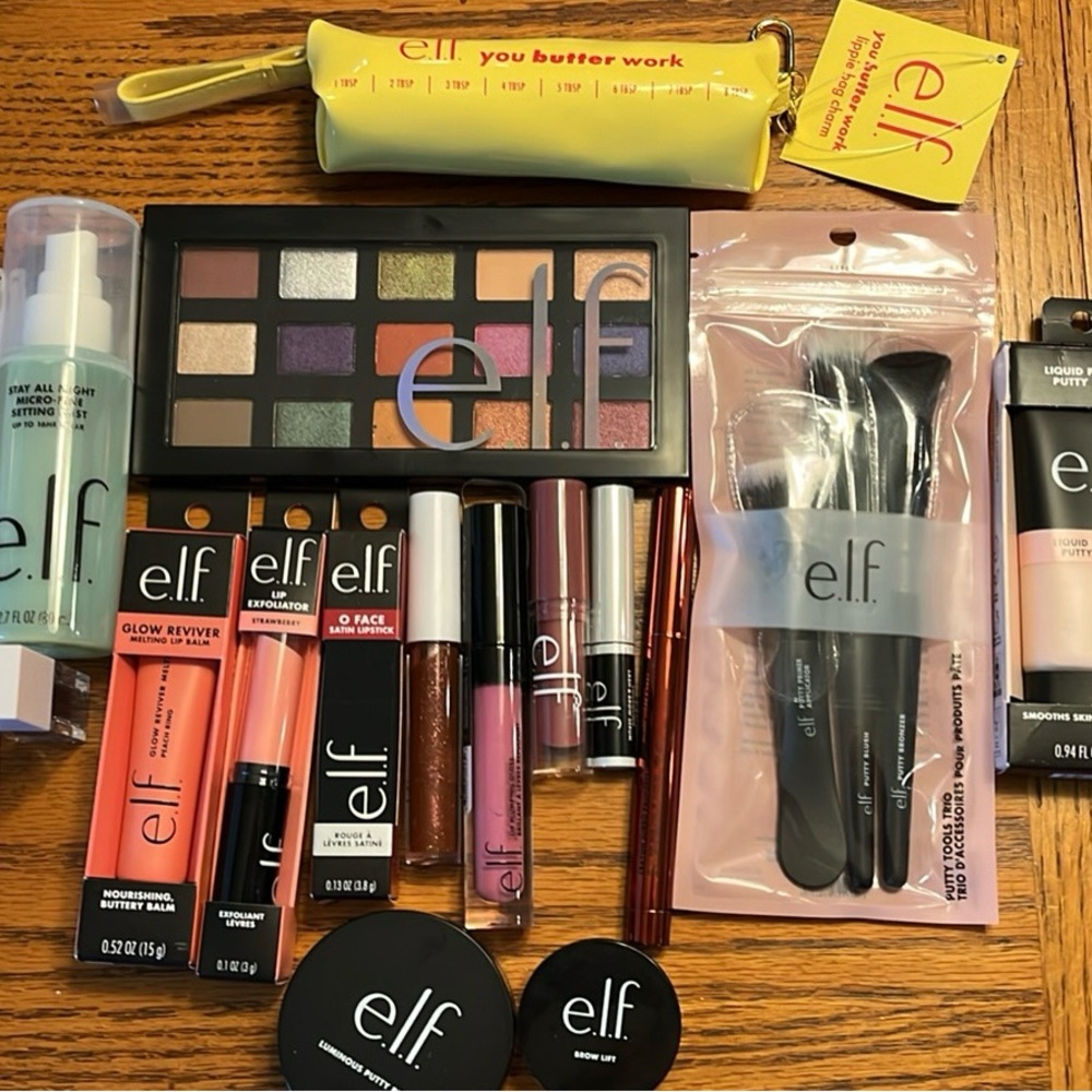 ELF Makeup Collection - Various New Unused Products - Retails for $185